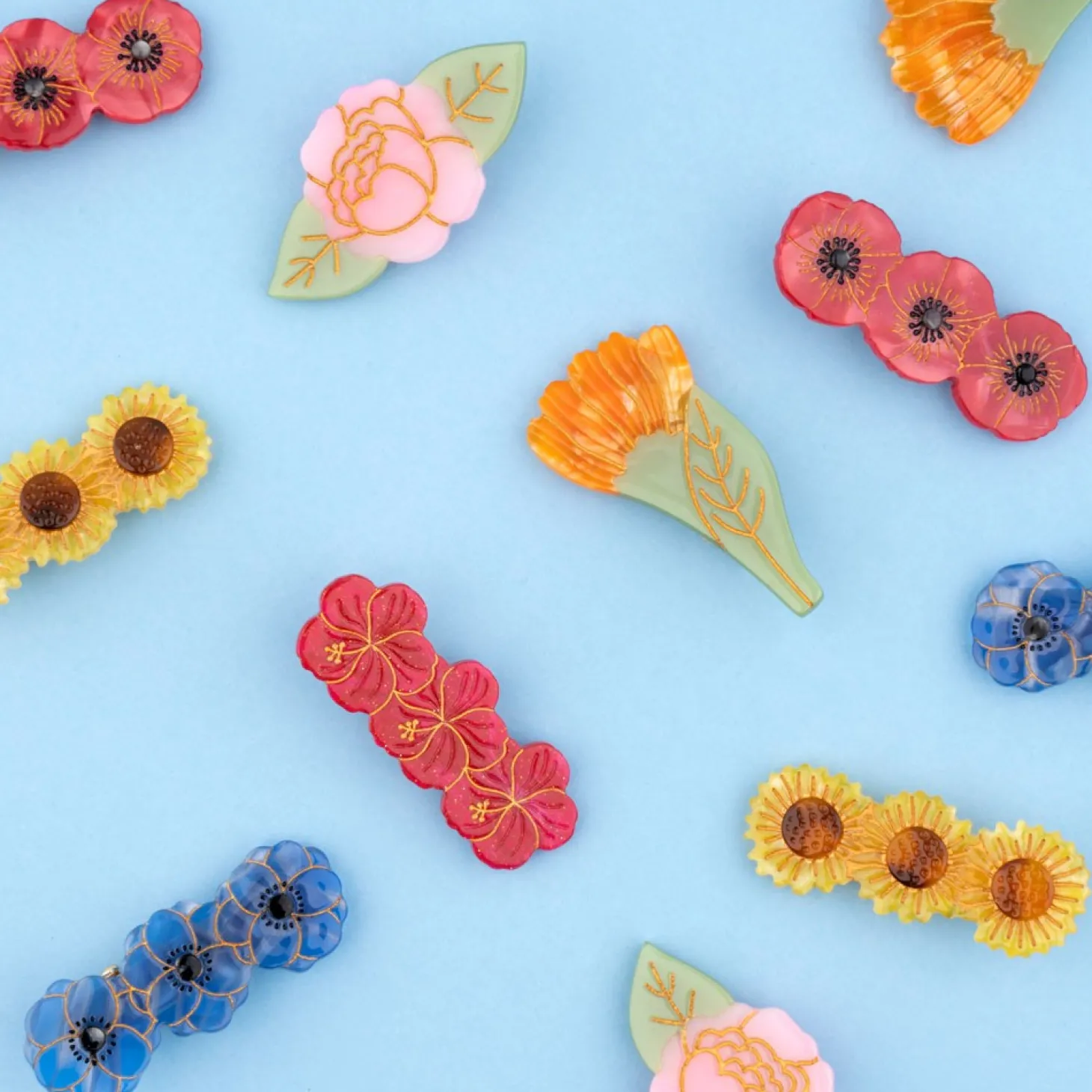 Coucou Suzette Hibiscus Hair Clip* Hair Clips