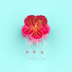 Coucou Suzette Hibiscus Mini Hair Claw* Mini Hair Claws