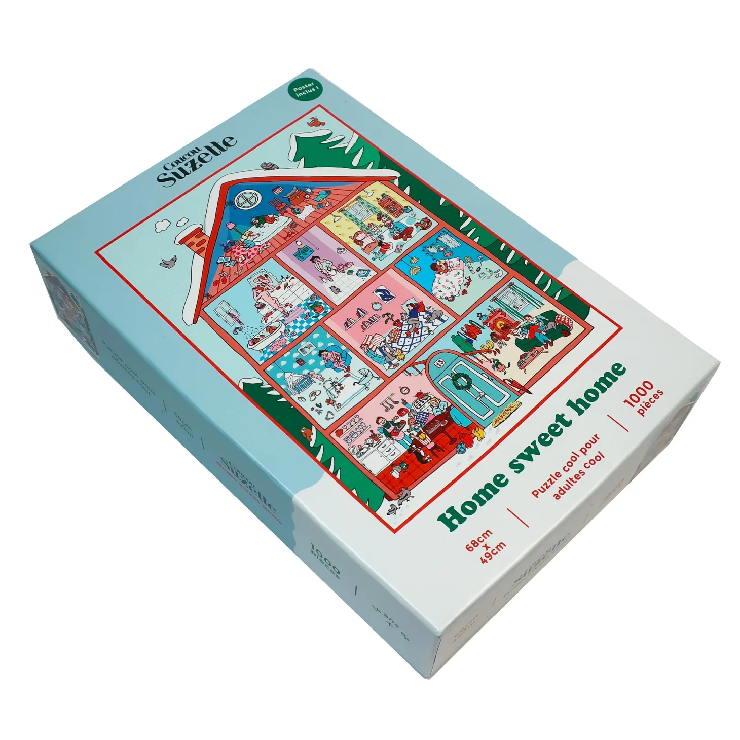 Coucou Suzette Home Sweet Home Jigsaw Puzzle - 1000 Pieces* Stationery