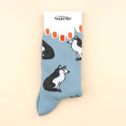 Coucou Suzette Husky Socks* Cotton Socks