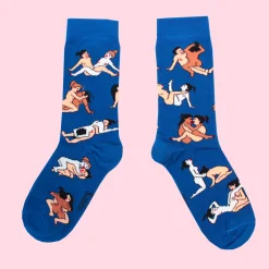 Coucou Suzette Kamasutra Socks - Gay Girls Lovers* Cotton Socks