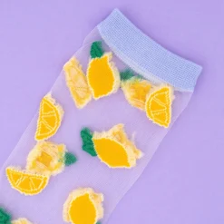Coucou Suzette Lemon Sheer Socks* Sheer Socks