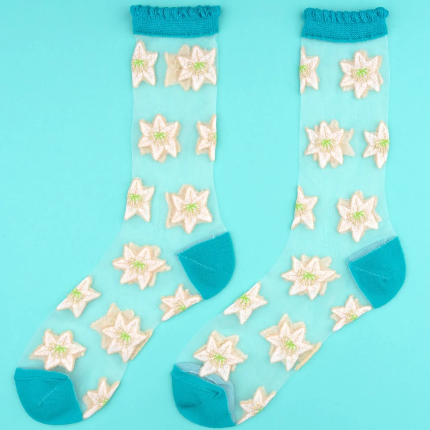 Coucou Suzette Lilium Sheer Socks* Sheer Socks
