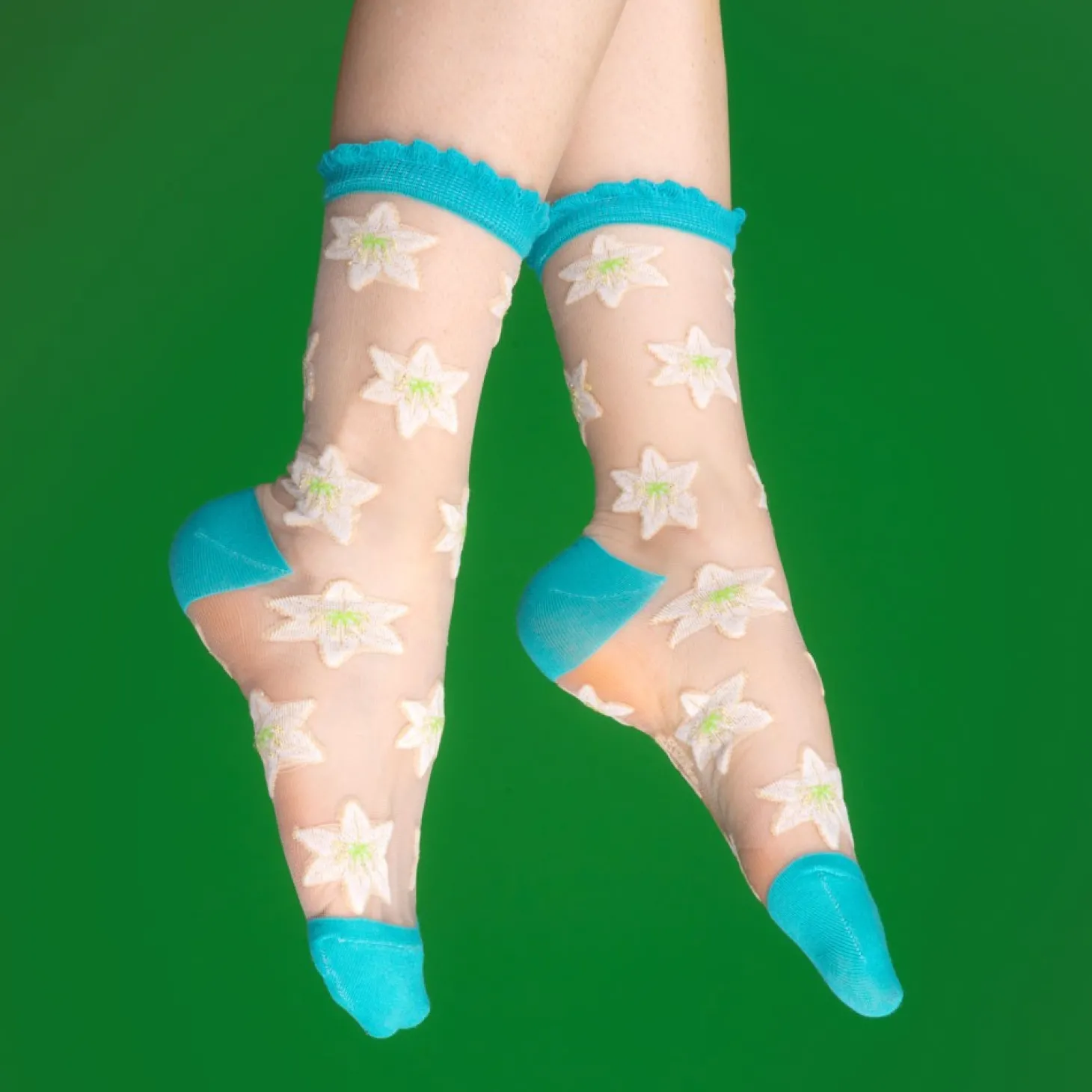 Coucou Suzette Lilium Sheer Socks* Sheer Socks