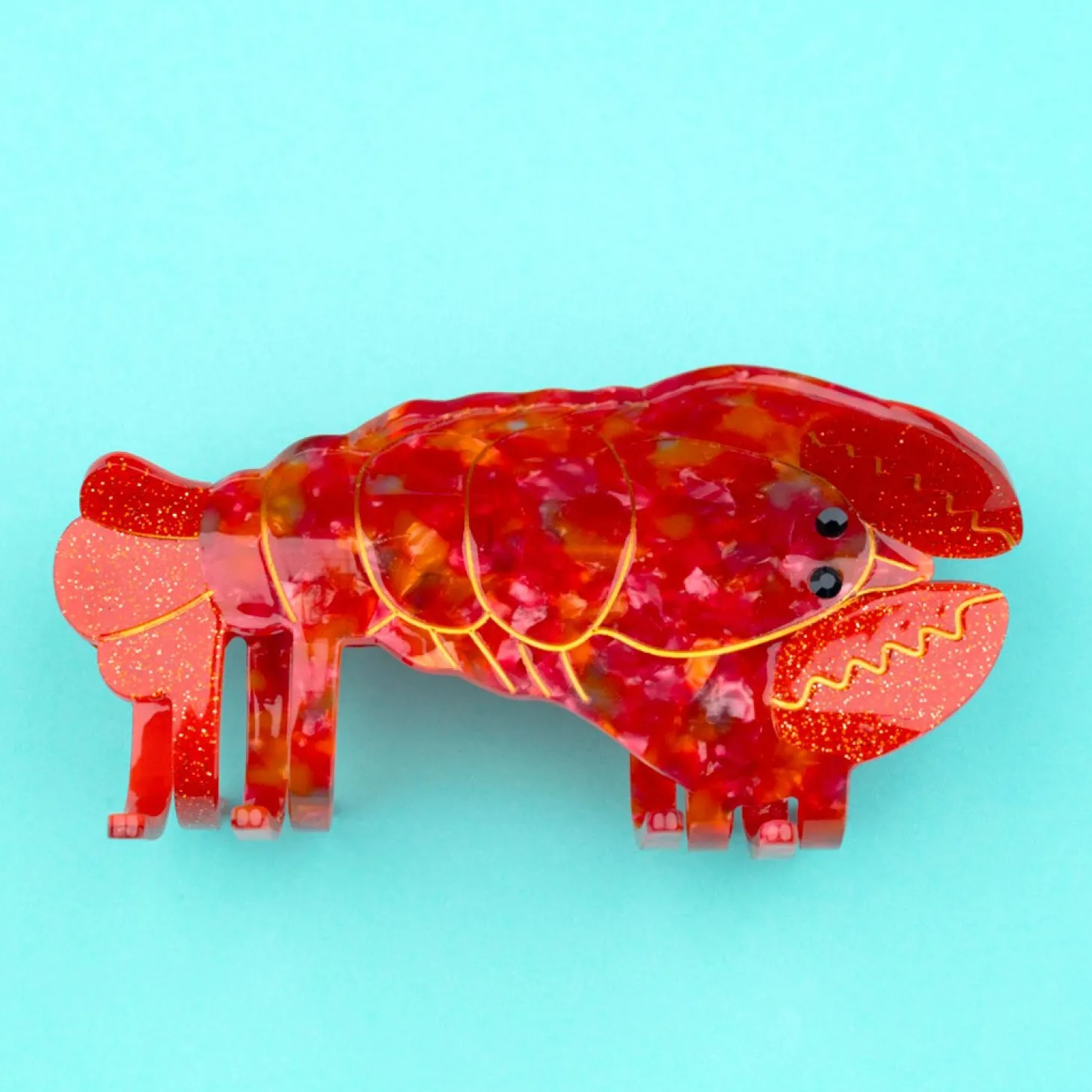 Coucou Suzette Lobster Hair Claw* Hair Claws