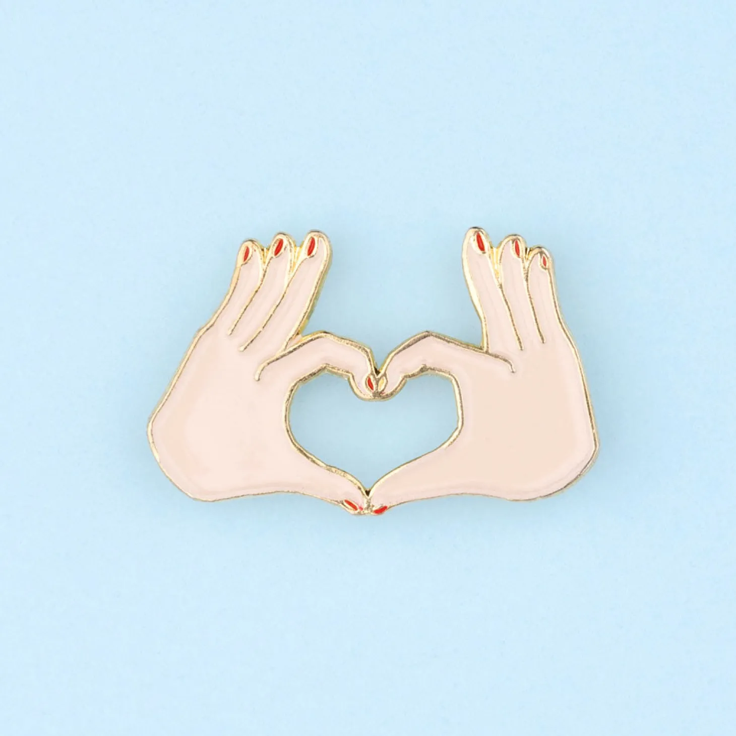 Coucou Suzette Love Pin - White* Pins