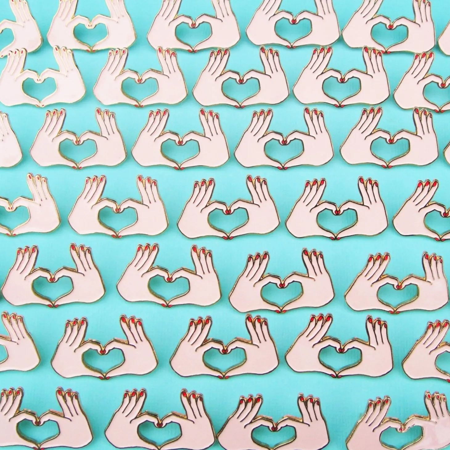 Coucou Suzette Love Pin - White* Pins