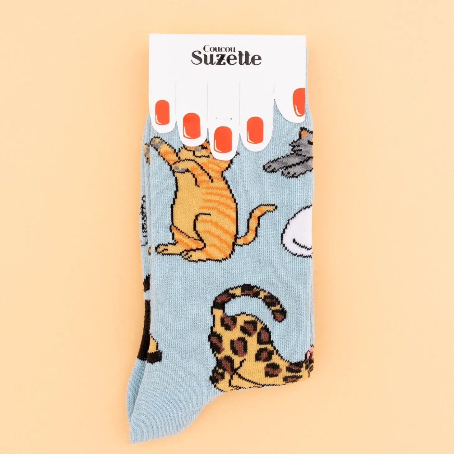 Coucou Suzette Meow Socks* Cotton Socks