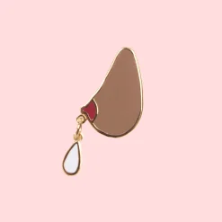 Coucou Suzette Milk Pin - Black* Pins