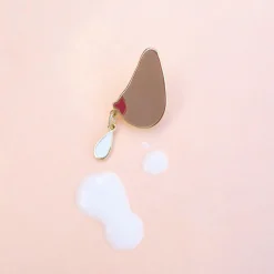 Coucou Suzette Milk Pin - Black* Pins