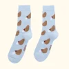 Coucou Suzette Milk Socks - Black* Cotton Socks