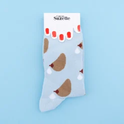 Coucou Suzette Milk Socks - Black* Cotton Socks