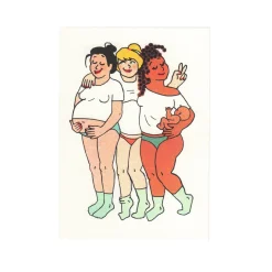 Coucou Suzette Moms Art Print - A3 Risograph* Stationery
