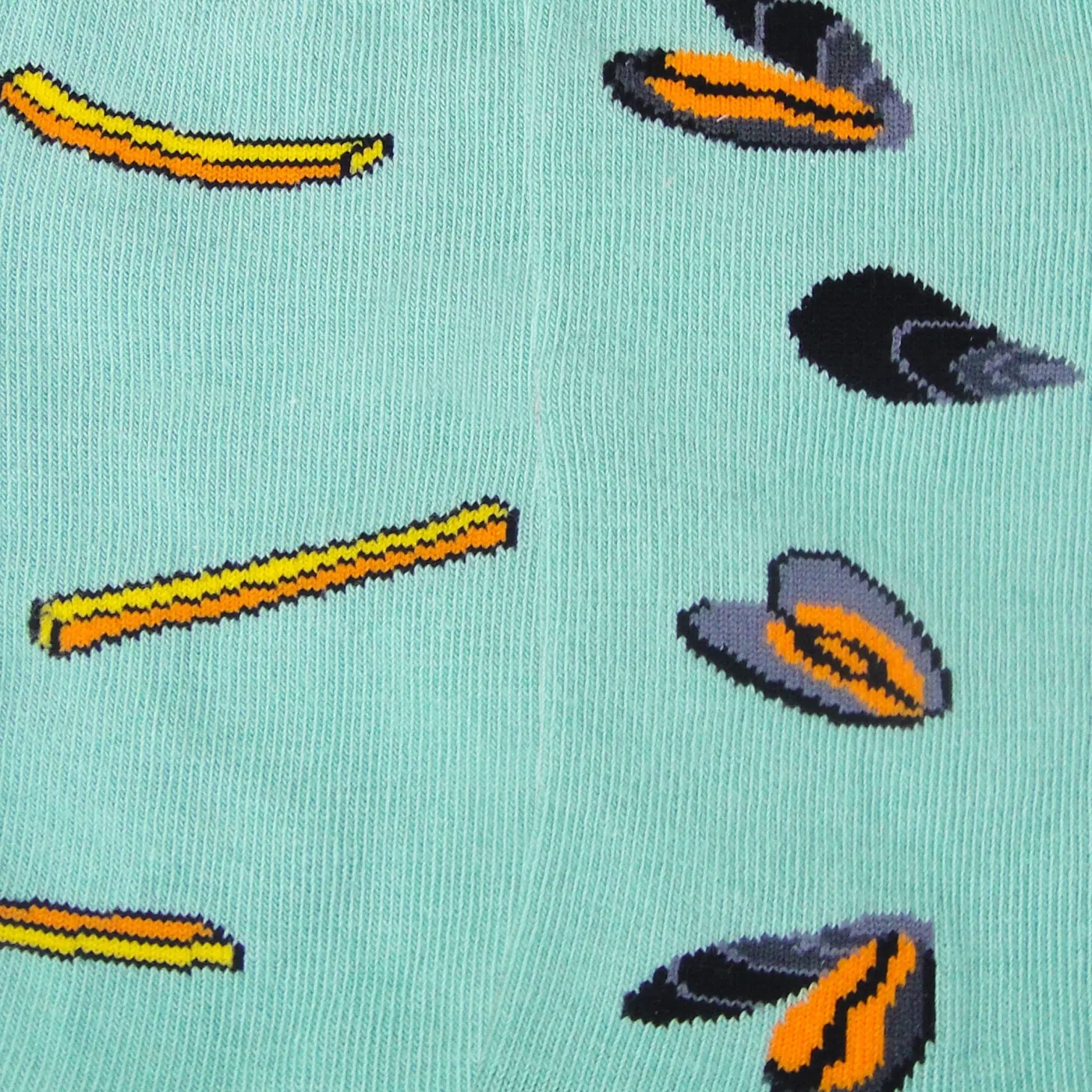 Coucou Suzette Mussels & Fries Socks* Cotton Socks