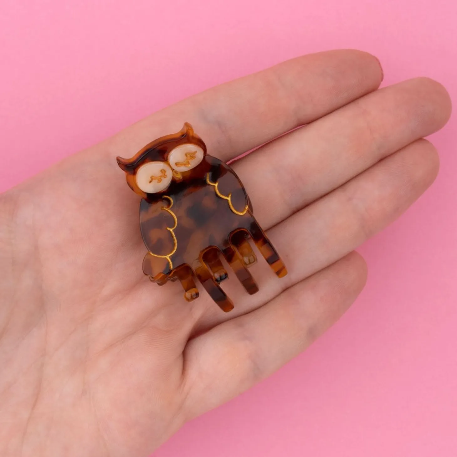 Coucou Suzette Owl Mini Hair Claw* Mini Hair Claws
