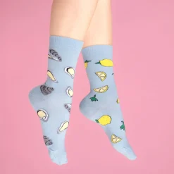 Coucou Suzette Oyster & Lemon Socks* Cotton Socks