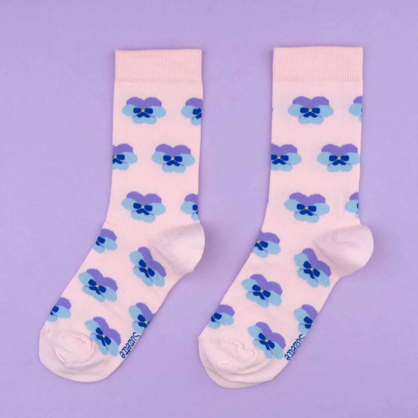 Coucou Suzette Pansy Socks* Cotton Socks