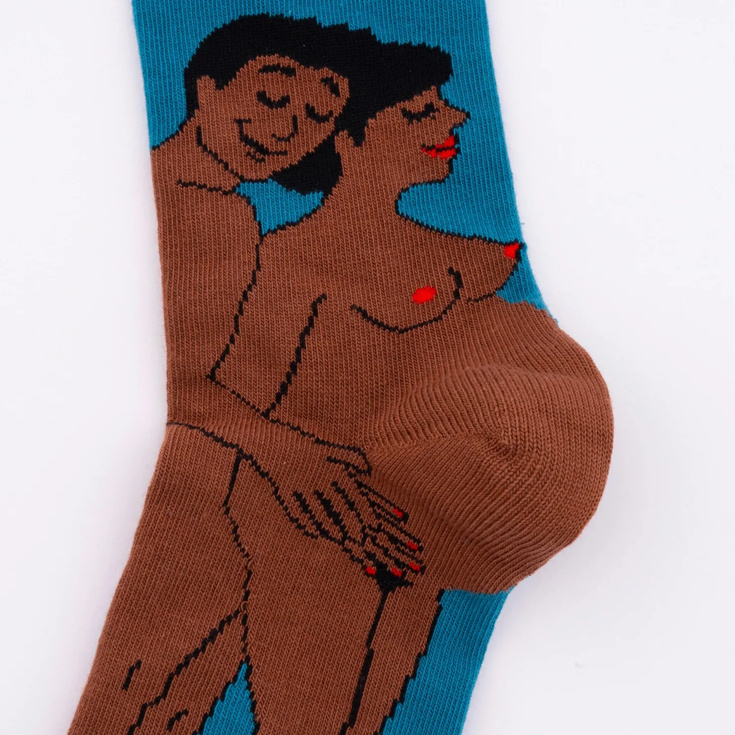 Coucou Suzette Parents Socks - Black Mom And Dad* Cotton Socks