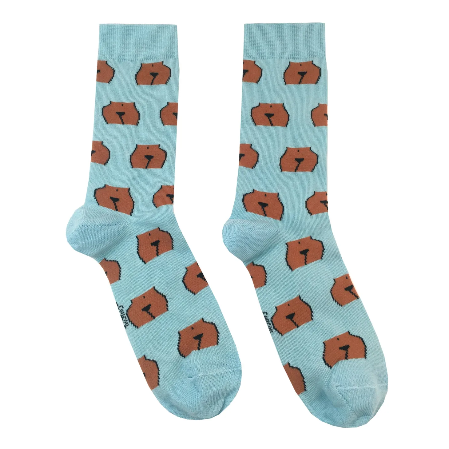 Coucou Suzette Pee-Pee Socks - Black* Cotton Socks