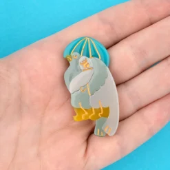Coucou Suzette Pigeons In Love Hair Clip* Hair Clips