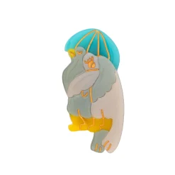 Coucou Suzette Pigeons In Love Hair Clip* Hair Clips