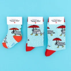Coucou Suzette Pigeons Umbrella Socks - Kids* Kids Socks