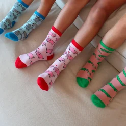 Coucou Suzette Pigs In Love Socks - Kids* Kids Socks