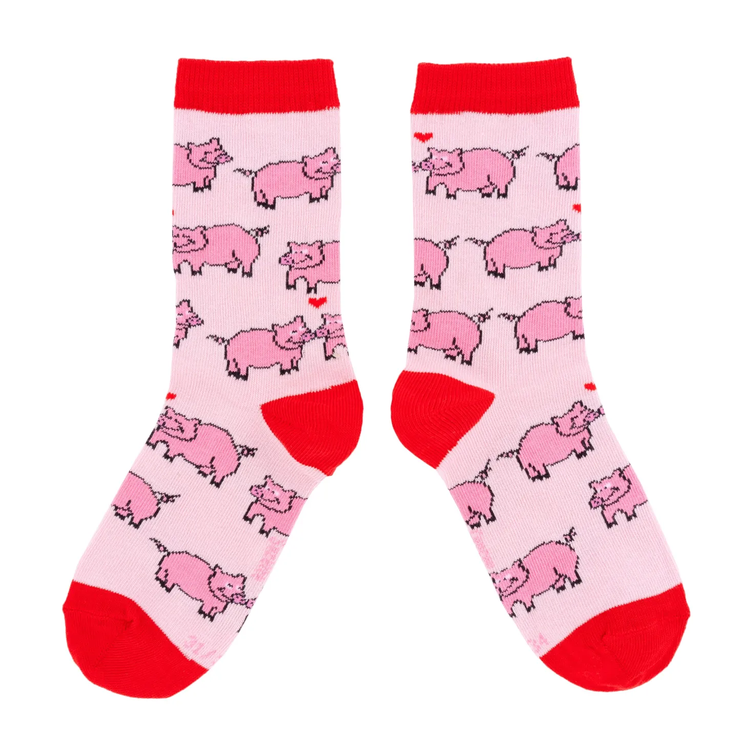 Coucou Suzette Pigs In Love Socks - Kids* Kids Socks
