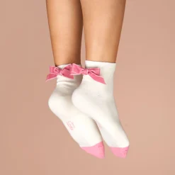 Coucou Suzette Pink Bow Socks* Cotton Socks