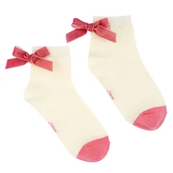 Coucou Suzette Pink Bow Socks* Cotton Socks