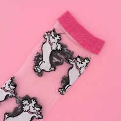 Coucou Suzette Poodle Sheer Socks* Sheer Socks