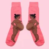Coucou Suzette Pregnant Woman Socks - Black* Cotton Socks
