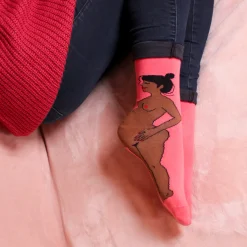 Coucou Suzette Pregnant Woman Socks - Black* Cotton Socks
