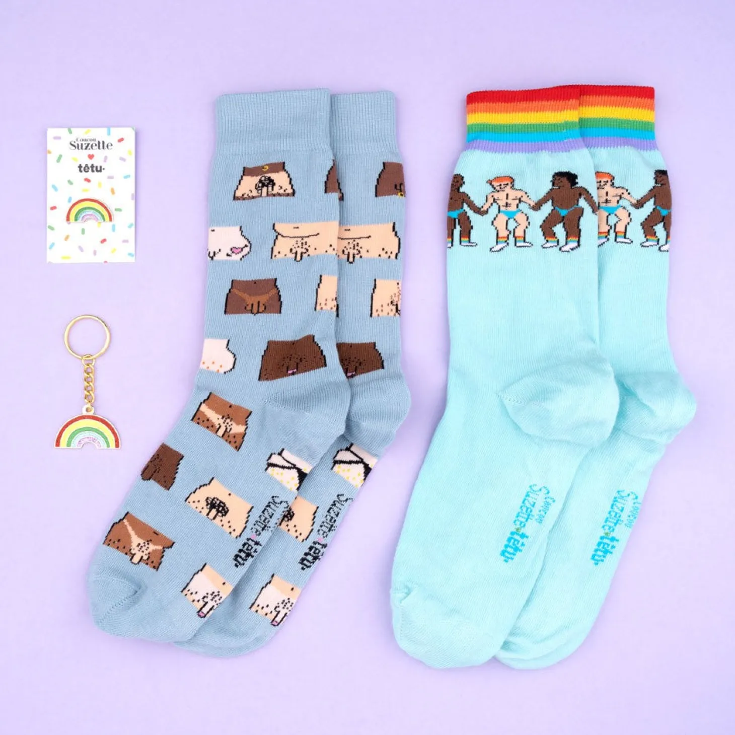 Coucou Suzette Pride Socks* Cotton Socks