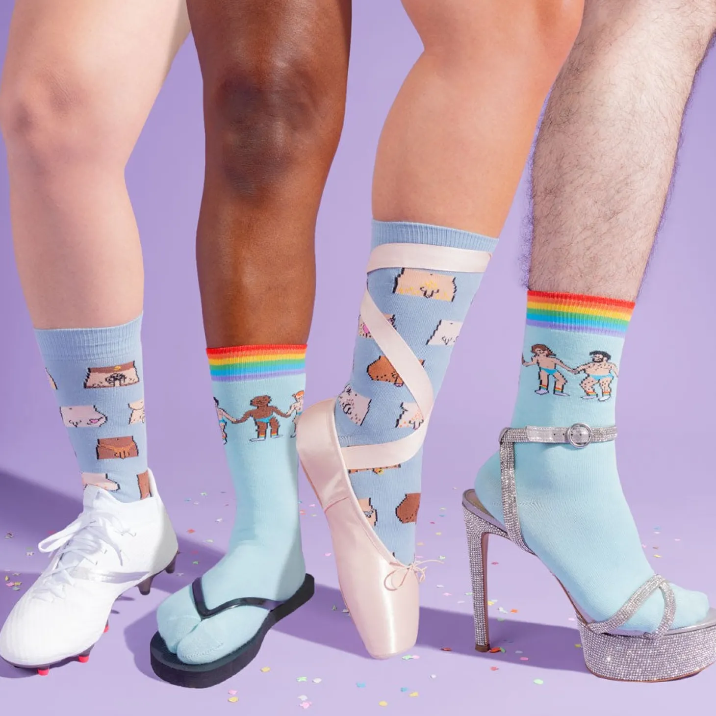 Coucou Suzette Pride Socks* Cotton Socks