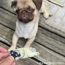 Coucou Suzette Pug Hair Claw* Hair Claws