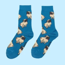 Coucou Suzette Pug Socks* Cotton Socks