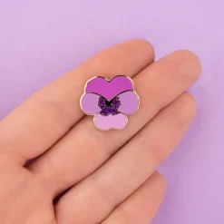 Coucou Suzette Purple Pansy Pin* Pins