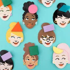 Coucou Suzette Round Hair Clip* Hair Clips