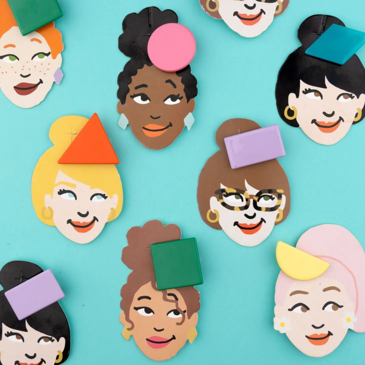 Coucou Suzette Round Hair Clip* Hair Clips