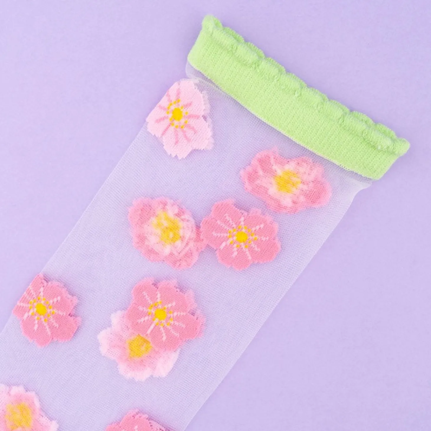 Coucou Suzette Sakura Sheer Socks* Sheer Socks