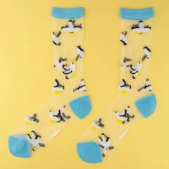 Coucou Suzette Seagull Sheer Socks* Sheer Socks