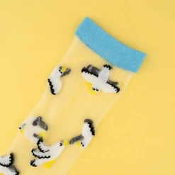 Coucou Suzette Seagull Sheer Socks* Sheer Socks