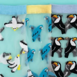 Coucou Suzette Seagull Sheer Socks* Sheer Socks