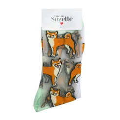 Coucou Suzette Shiba Sheer Socks* Sheer Socks