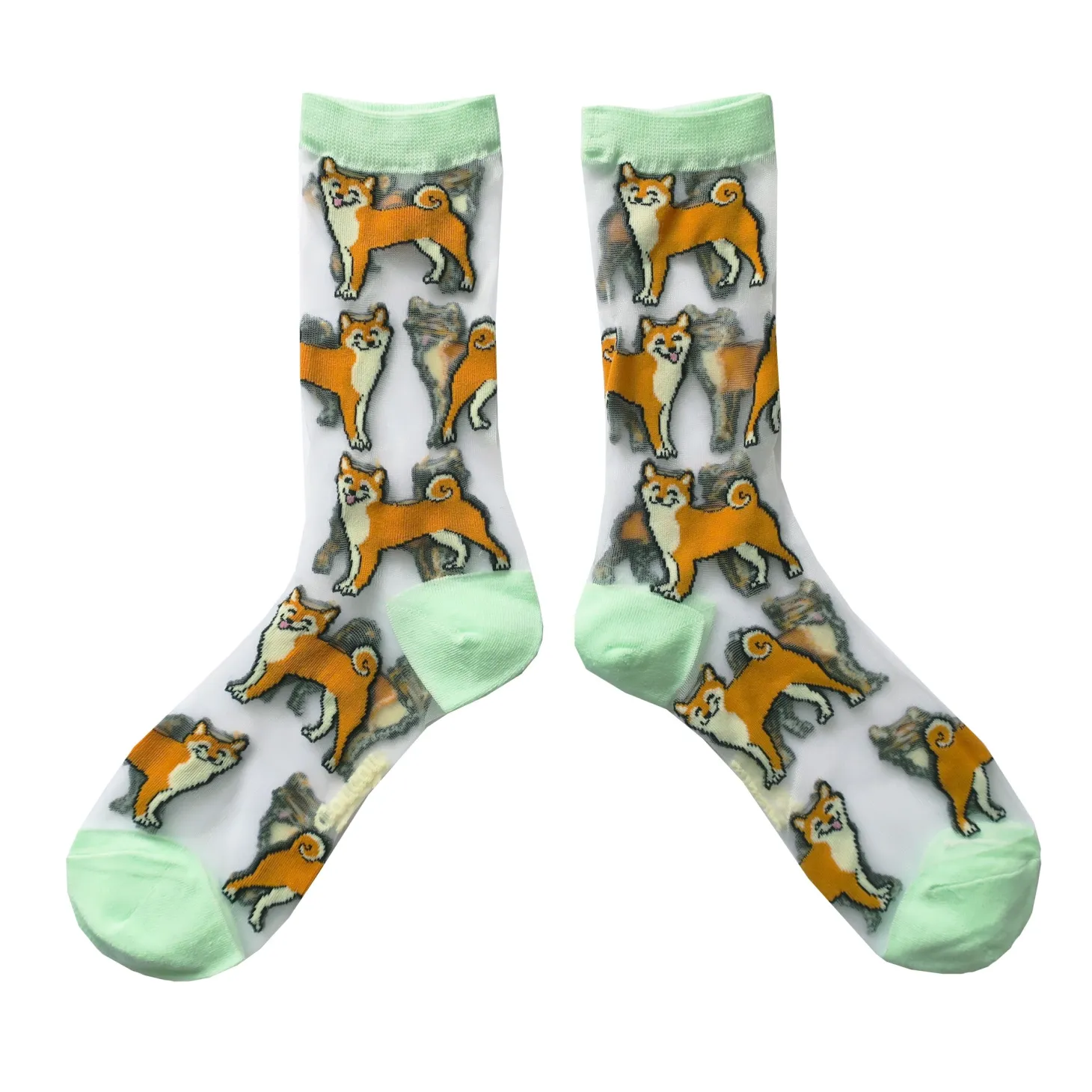 Coucou Suzette Shiba Sheer Socks* Sheer Socks