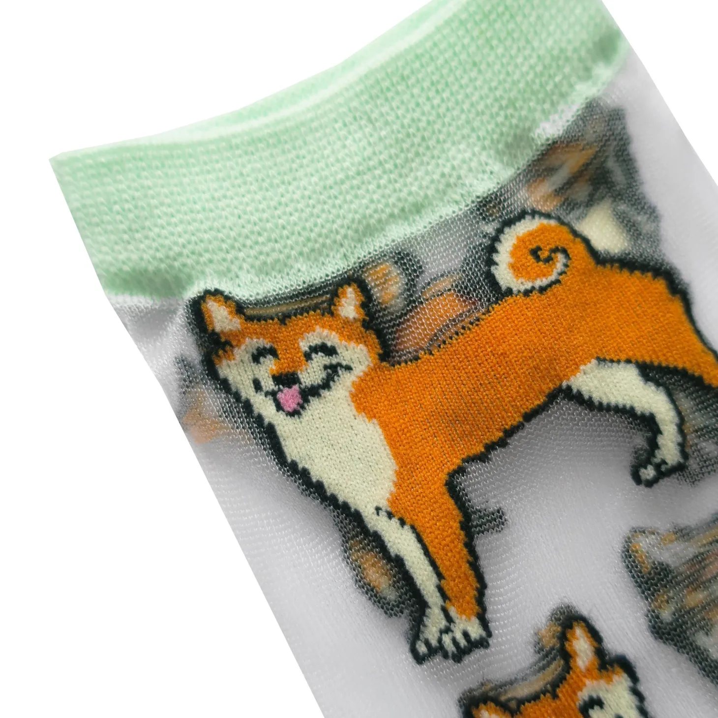 Coucou Suzette Shiba Sheer Socks* Sheer Socks