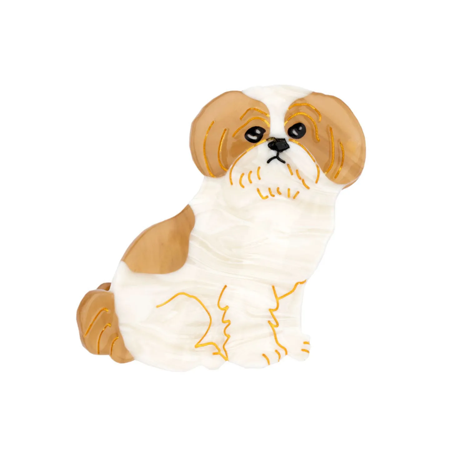 Coucou Suzette Shih Tzu Hair Claw* Hair Claws