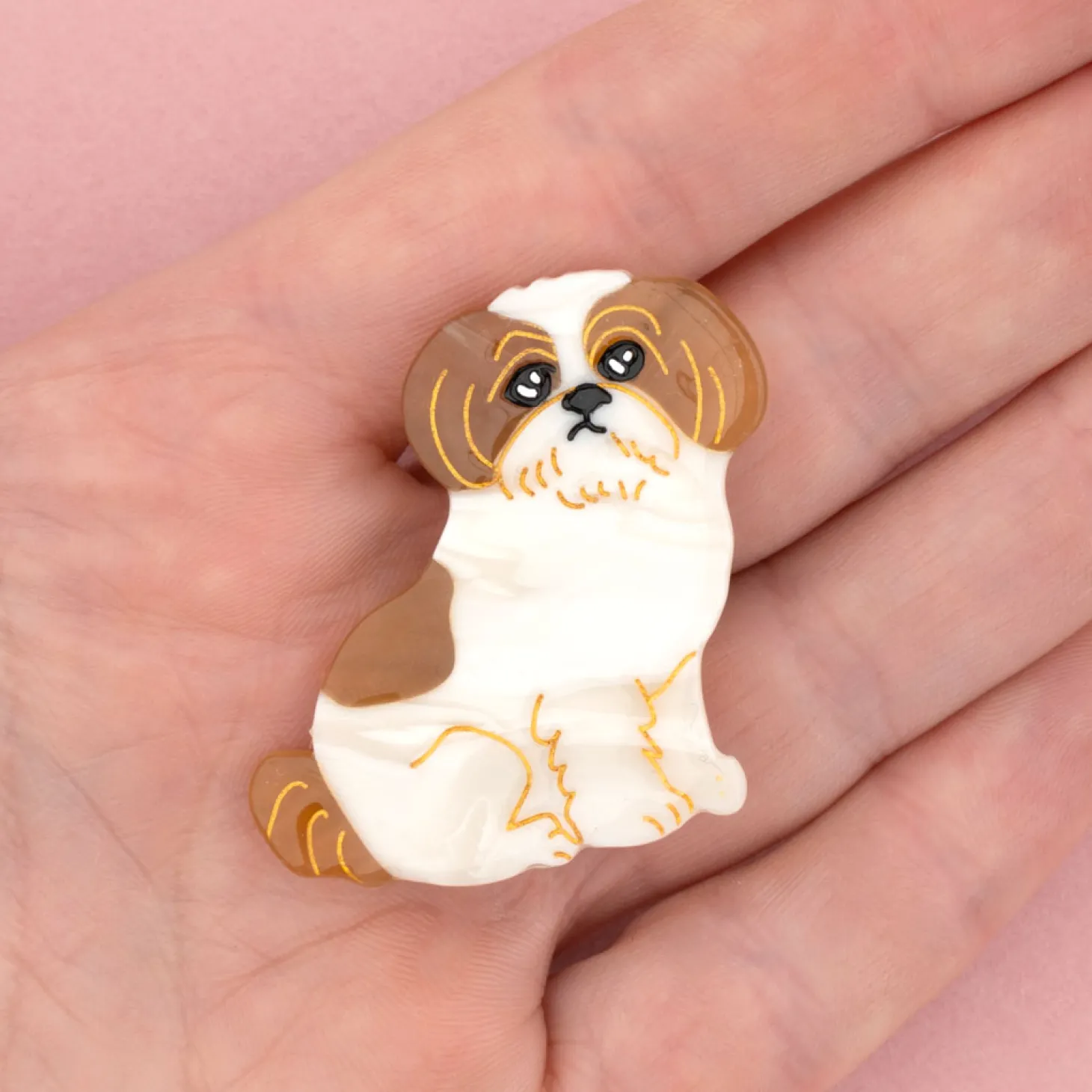 Coucou Suzette Shih Tzu Hair Clip* Hair Clips