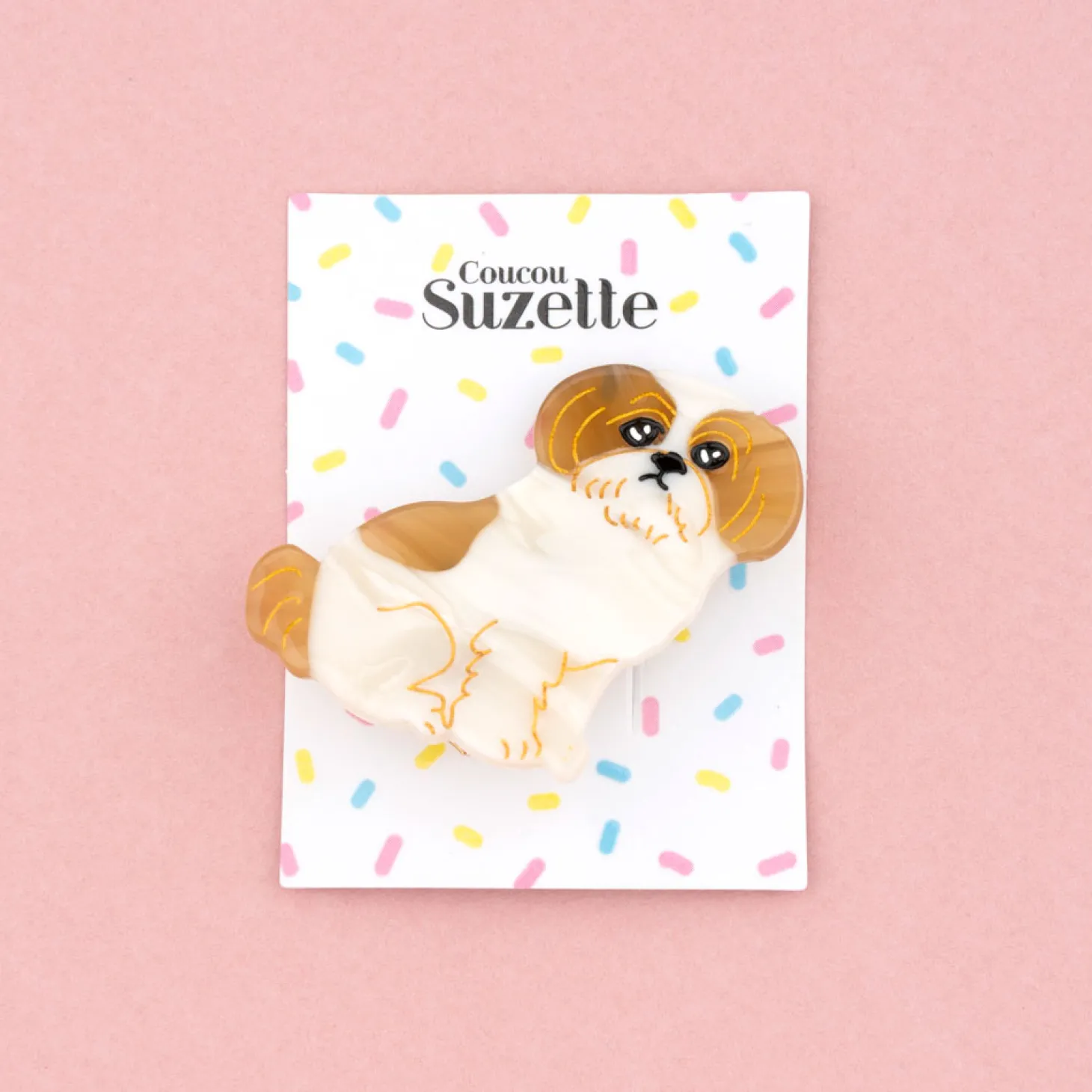 Coucou Suzette Shih Tzu Hair Clip* Hair Clips